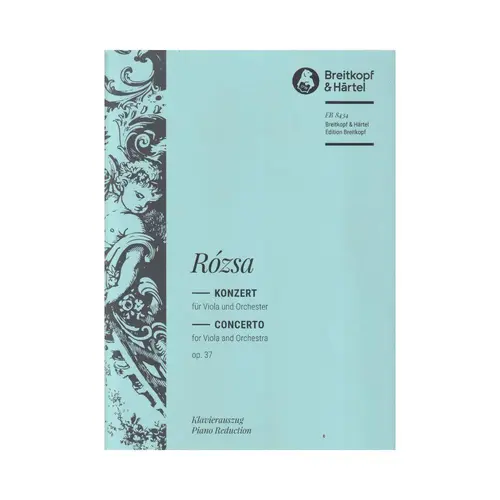 Concerto for viola and corchestra Op.37 - piano reduction