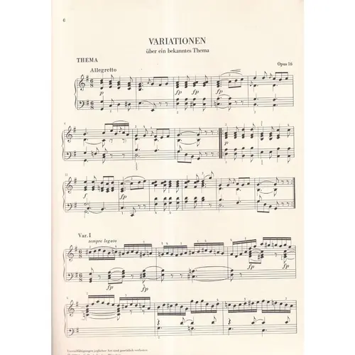 Ausgewahlte Klavierwerke - Urtext - PROMOÇÃO !