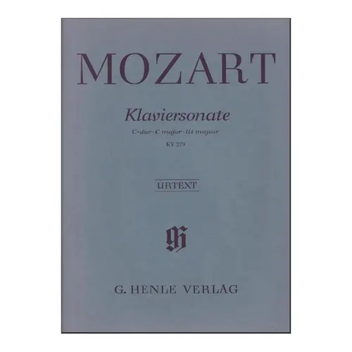 Klaviersonate C Dur Kv 279 - PROMOÇÃO!