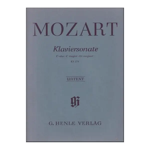 Klaviersonate C Dur Kv 279 - PROMOÇÃO!
