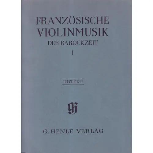 Franzosische Violinmusik - Vol.1 - Urtext - PROMOÇÃO !
