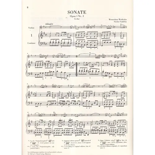 Bohmische Violinsonaten - Vol.1 - Urtext - PROMOÇÃO !