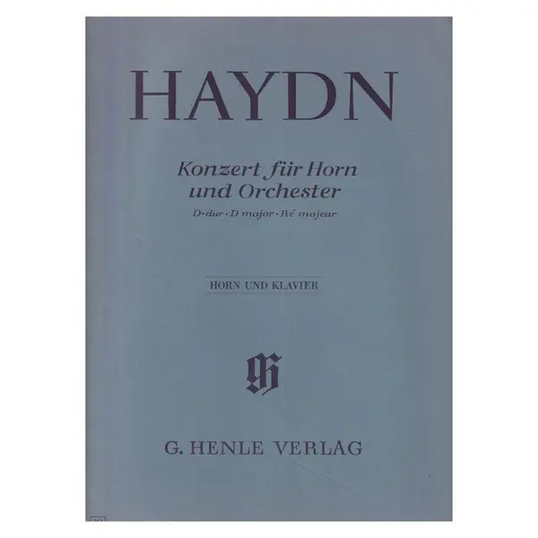 Konzert Fur Horn Und Orch. D Dur - PROMOÇÃO!
