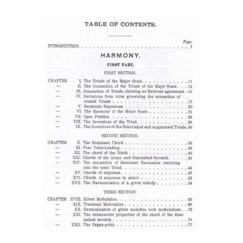 Guide to the Practical Study of Harmony