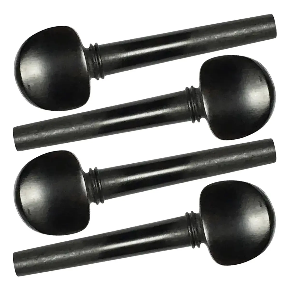 Cravelha para violino 4/4 ébano standard ( jogo com 4 unidades)