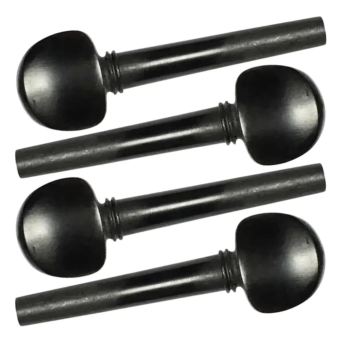 Cravelha para violino 1/4 ébano standard (jogo 4 unidades)