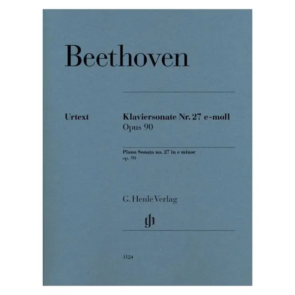 Piano Sonata no. 27 e minor op. 90