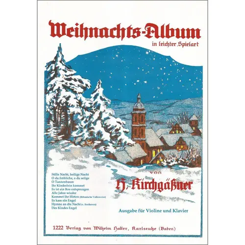 Weihnachts - album fur violine