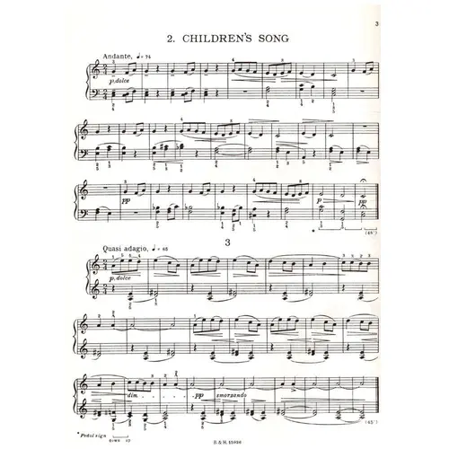 For Children - Vol.1 para piano