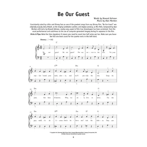 Really Easy Piano – Disney Hits