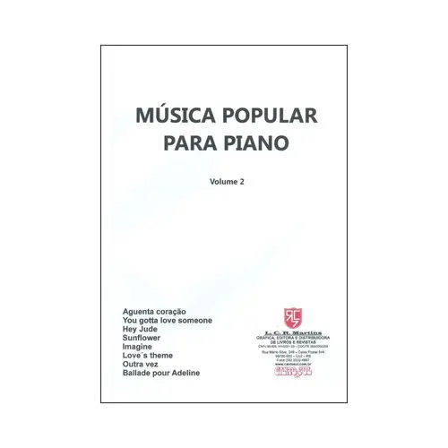 Musica Popular Para Piano Vol. 2