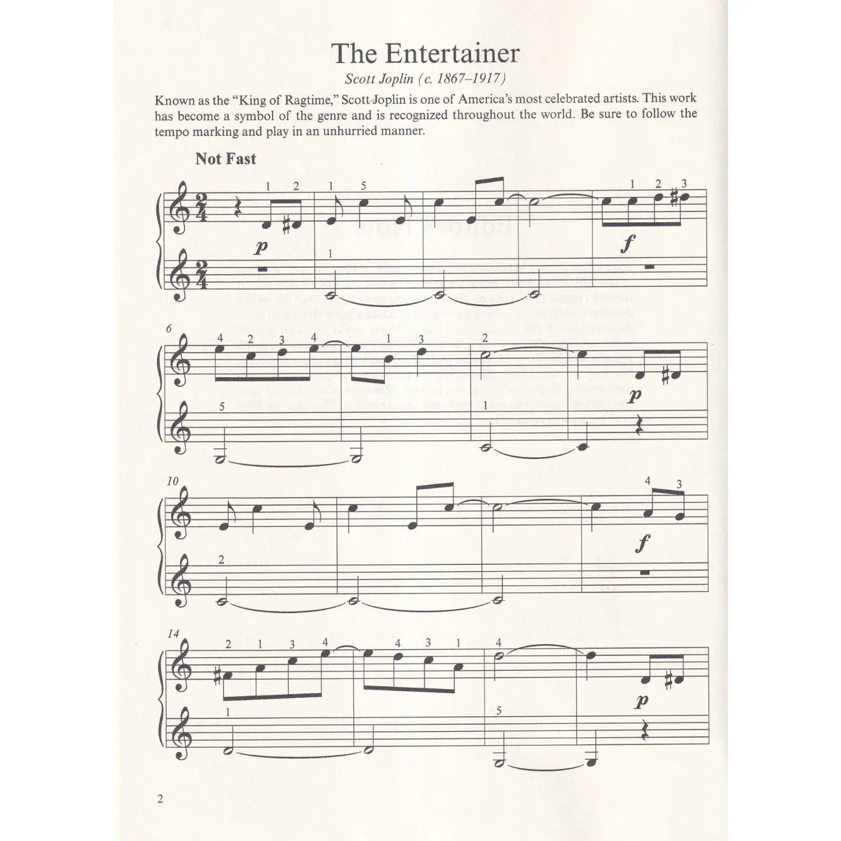 A First Book of Ragtime