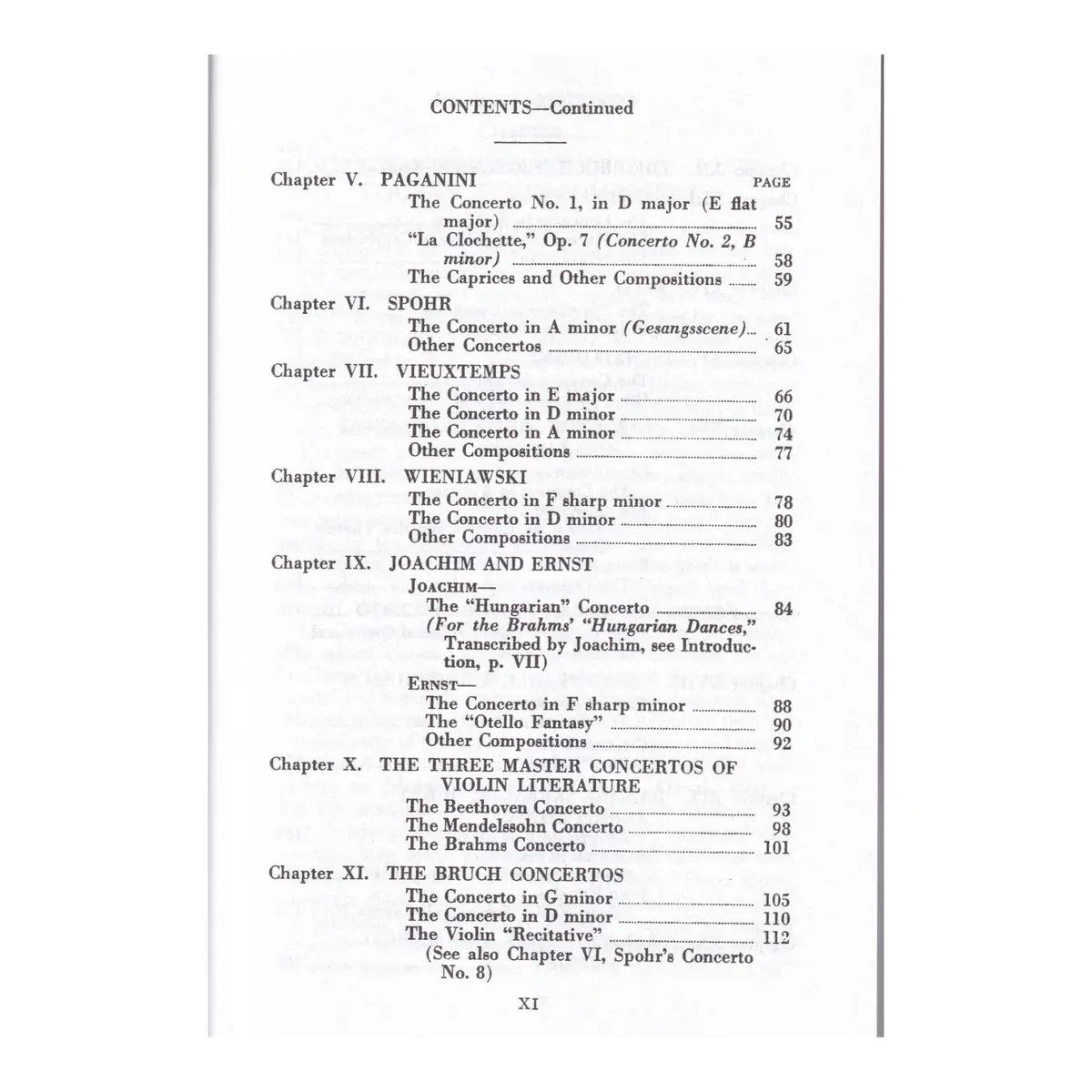 Violin Master Works and Their Interpretation