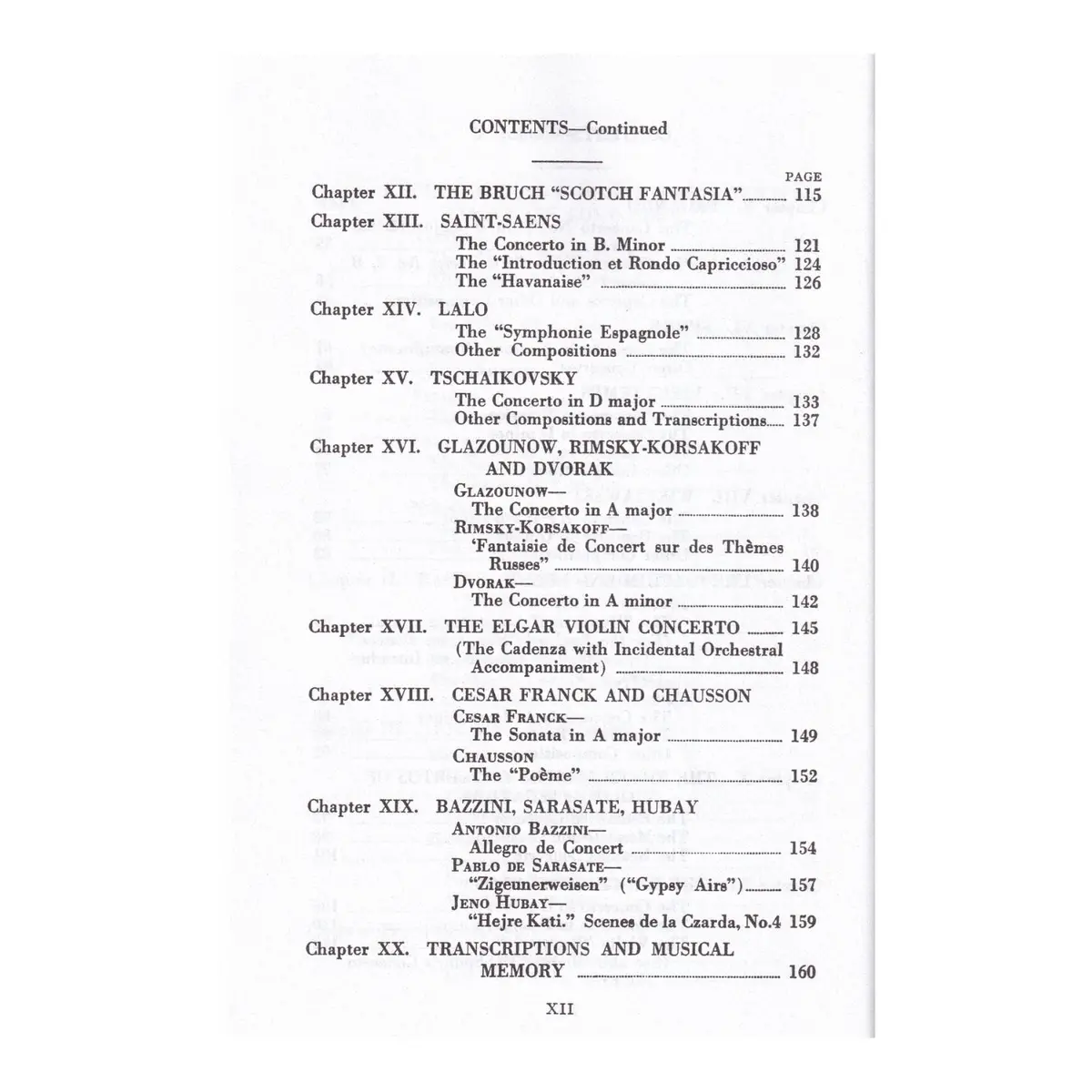 Violin Master Works and Their Interpretation