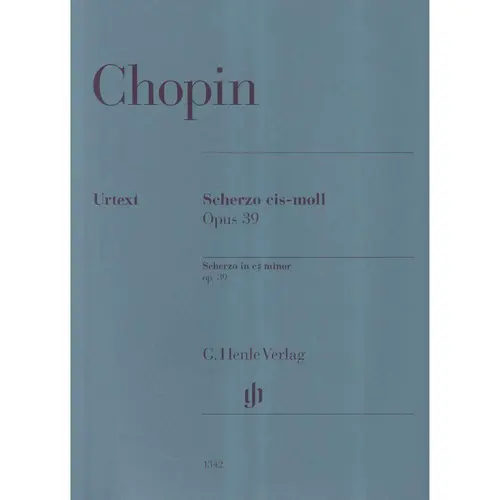 Scherzo c sharp minor op. 39