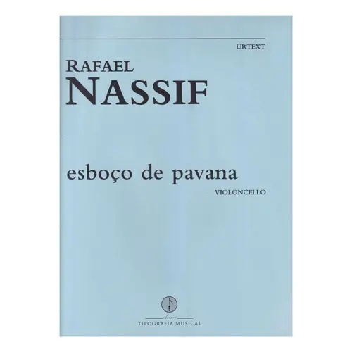 Esboço de pavana - Cello