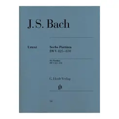 Sechs Partiten - Bwv 825-830  (Piano) - Urtext