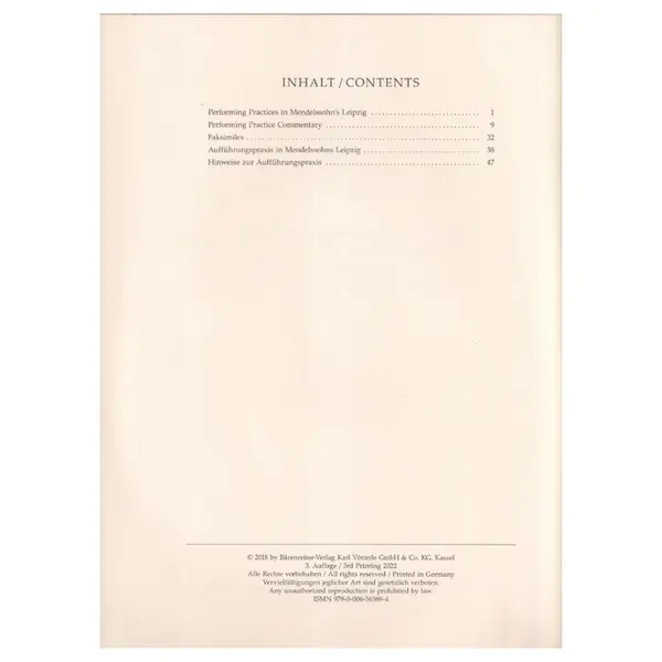 Performance Practices in the Violin Concerto op. 64 and Chamber Music for Strings of Felix Mendelssohn Bartholdy