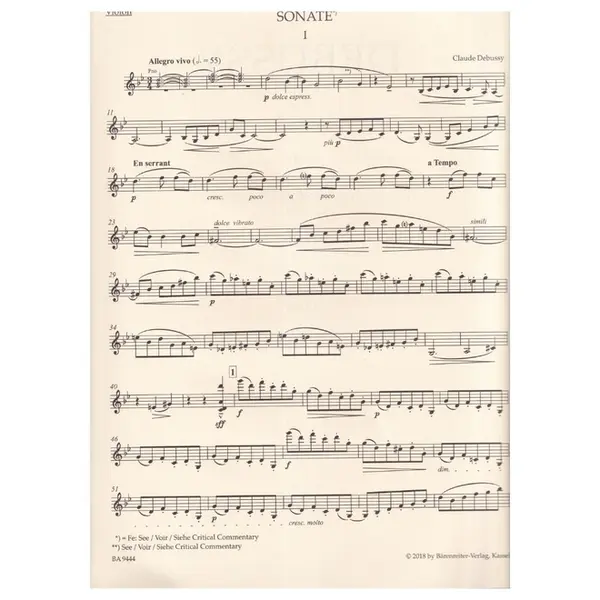 Works for Violin and Piano