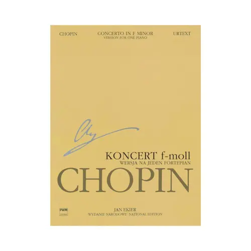 Concerto in F Minor Op. 21 - version for one piano - National edition Jan Ekier