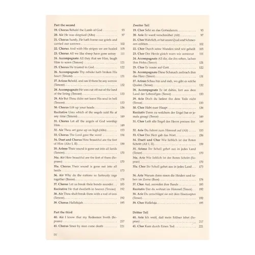 Messiah HWV 56 - full score