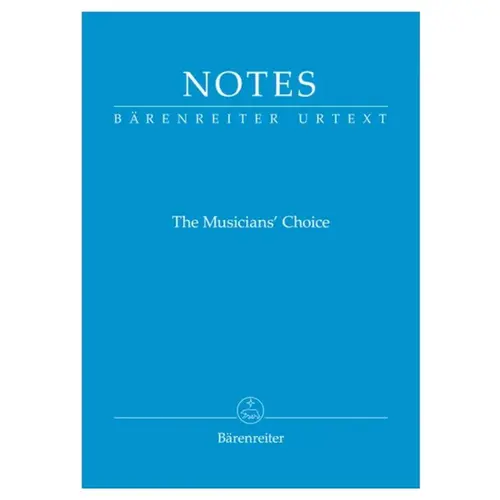 Bloco De Notas - Notes - Barenreiter Urtext Bach - Azul
