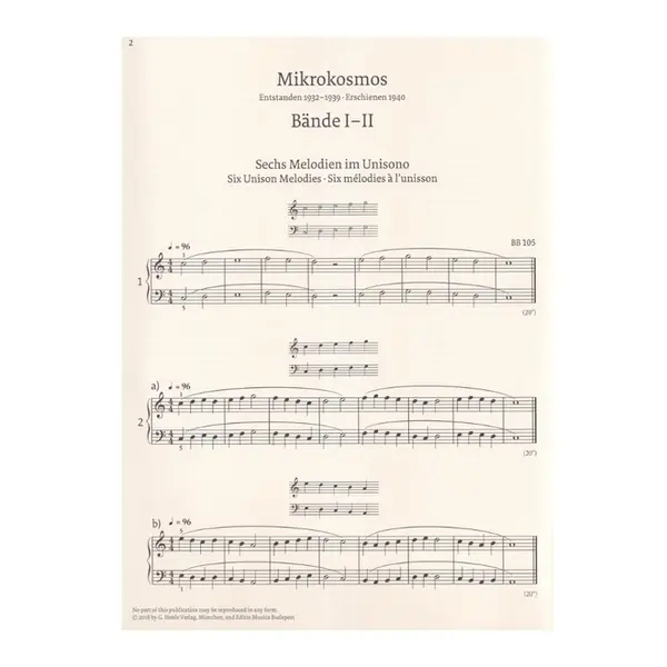 Mikrokosmos vols.1-2