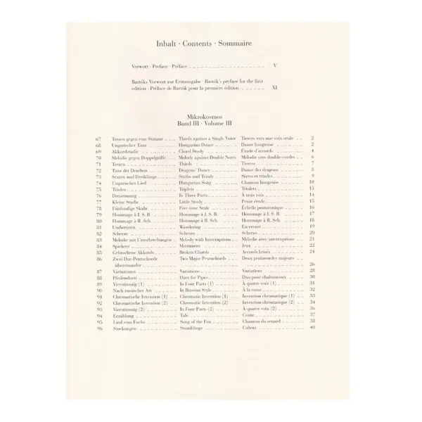 Mikrokosmos vols.3-4