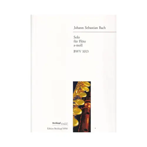 Solo for flute a-moll BWV 1013