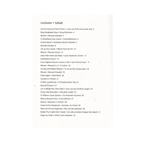 Christmas for beginner string ensembles - full score
