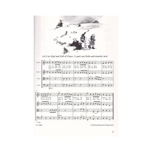 Christmas for beginner string ensembles - full score