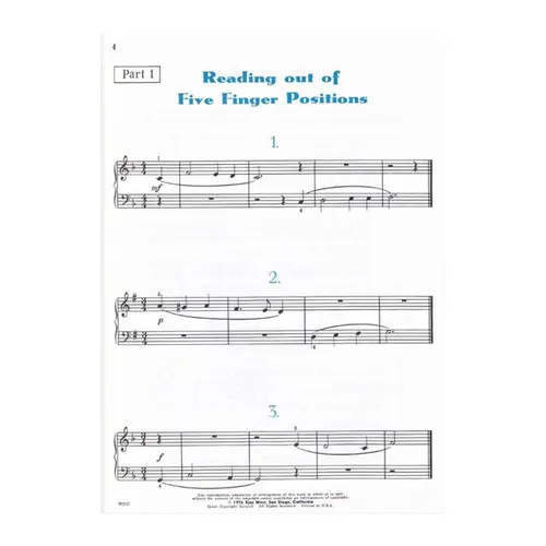 Sight Reading - Level 2