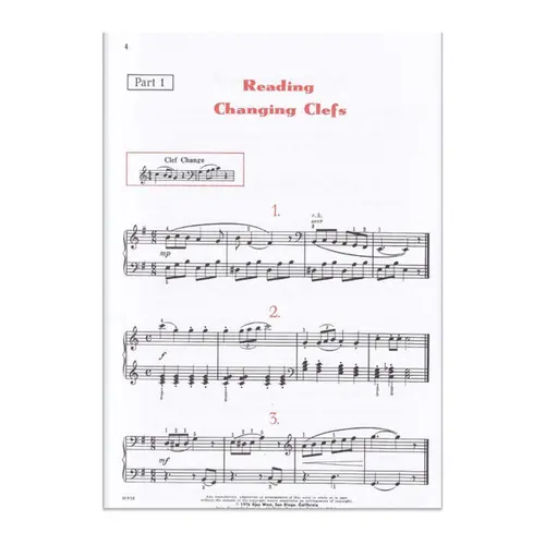 Sight Reading - Level 4