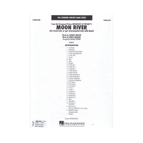 Moon River - Conductor