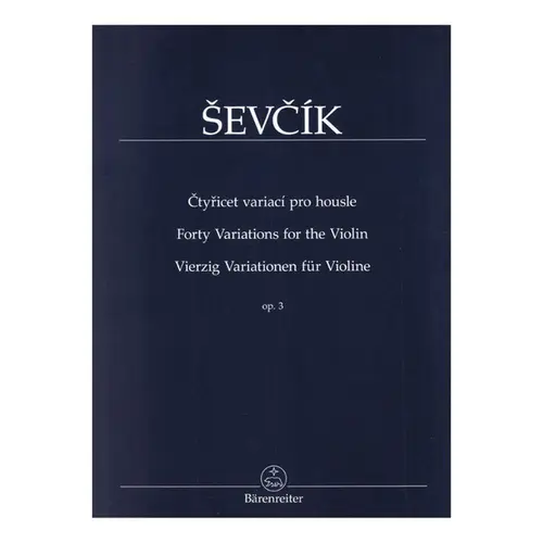 Forty Variations for the Violin Op. 3
