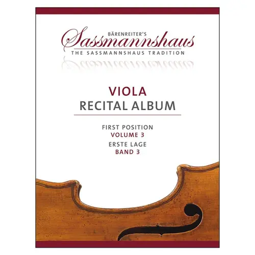 Viola Recital Album Vol.3 - first position