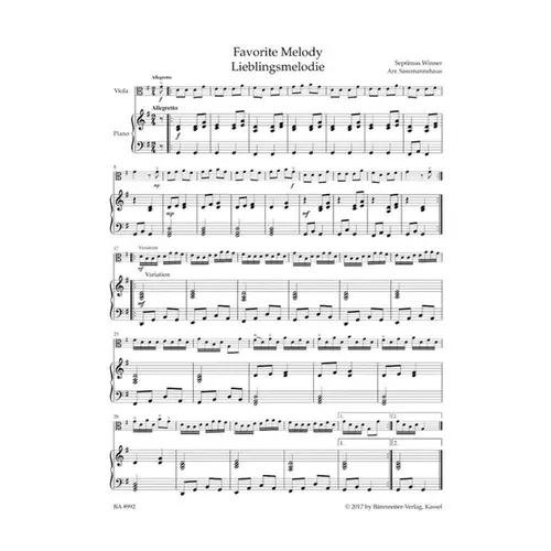 Viola Recital Album Vol.3 - first position
