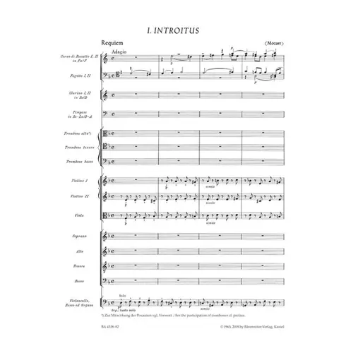 Requiem KV 626 - full score