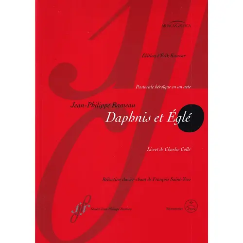 Daphnis et Églé - vocal score