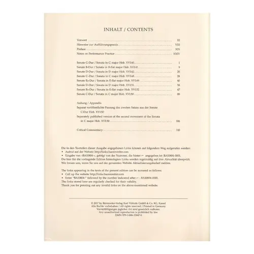 Late Piano Sonatas