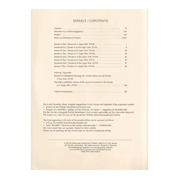 Late Piano Sonatas