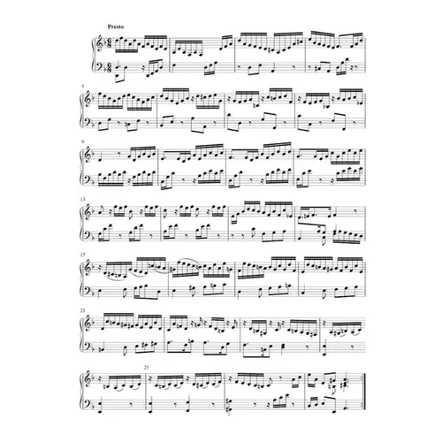 Suites, Partitas, Sonatas - transcribed for harpsichord