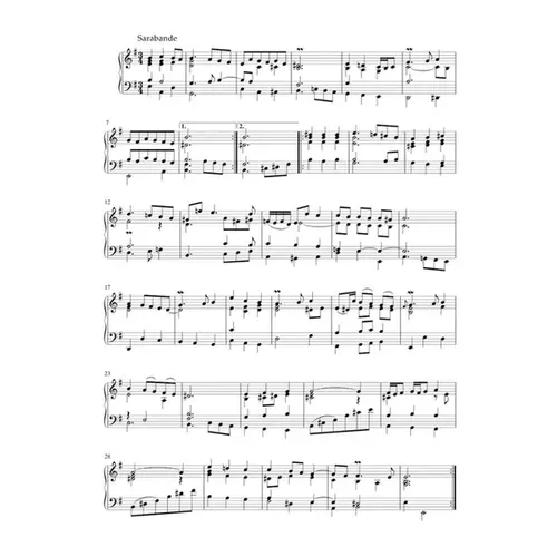 Suites, Partitas, Sonatas - transcribed for harpsichord