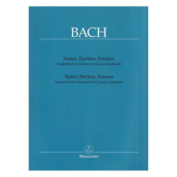 Suites, Partitas, Sonatas - transcribed for harpsichord