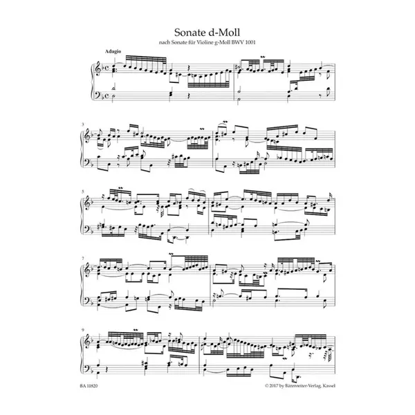 Suites, Partitas, Sonatas - transcribed for harpsichord