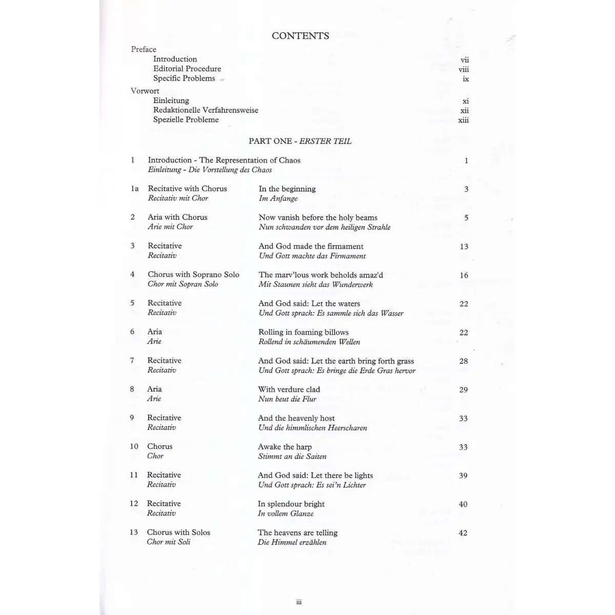 The Creation - Vocal Score (Edited By Michael Pilkington)
