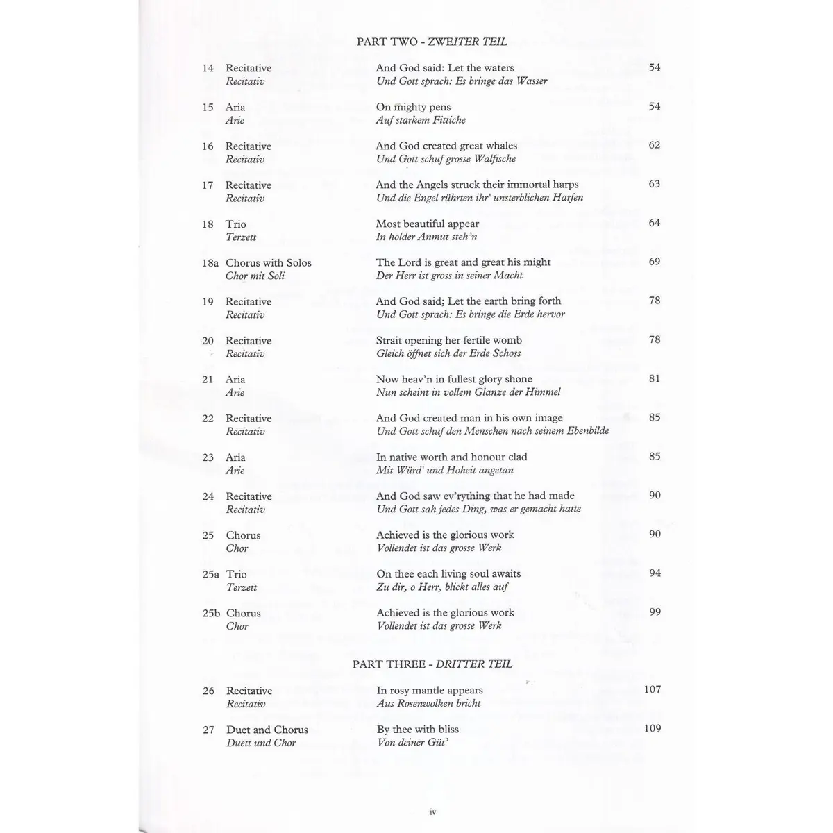 The Creation - Vocal Score (Edited By Michael Pilkington)