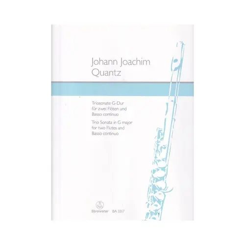 Triosonate für zwei Flöten und Basso continuo G-Dur