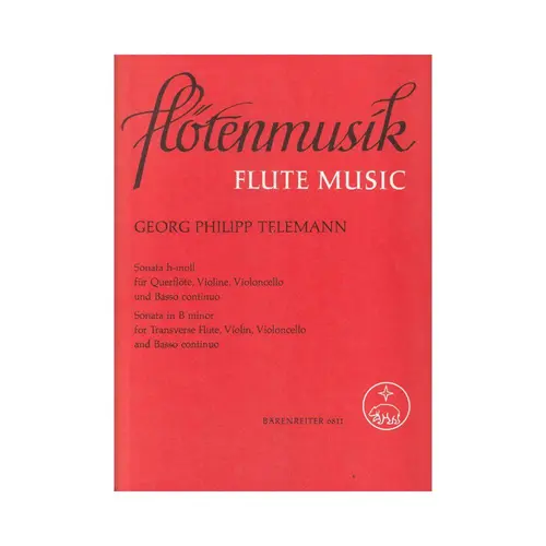Sonate für Flöte, Violine, Violoncello (Viola da gamba) h-Moll TWV 43:h1