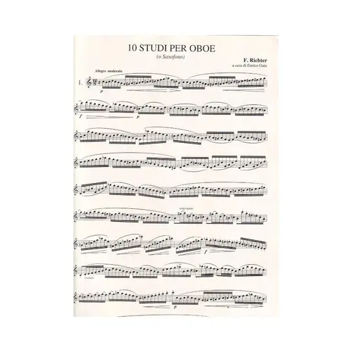 10 Studi per Oboe ( o Saxofono)